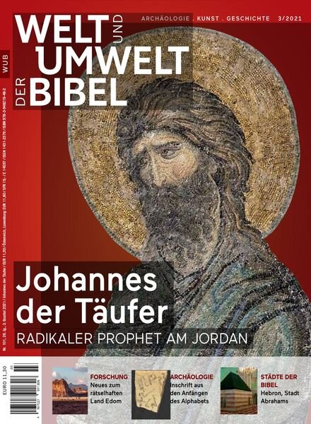 Welt und Umwelt der Bibel – Nr.3 2021 Cover