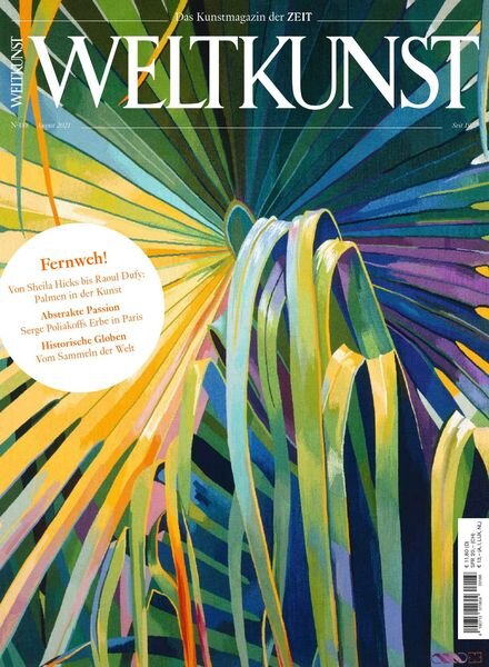 Weltkunst – August 2021 Cover