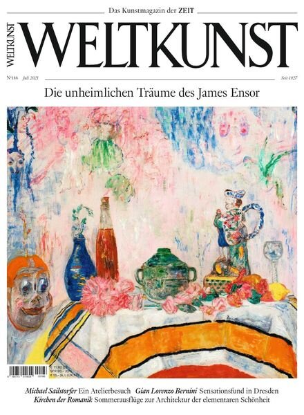 Weltkunst – Juli 2021 Cover