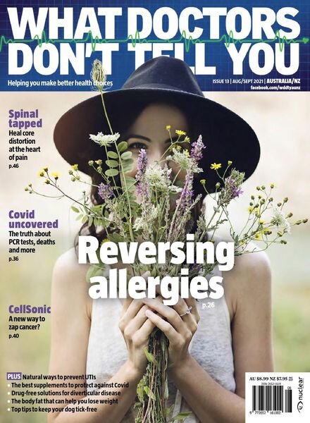 What Doctors Don’t Tell You Australia-NZ – August 2021 Cover