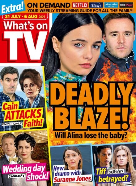 What’s on TV – 31 July 2021 Cover