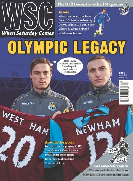 When Saturday Comes – April 2011 Cover