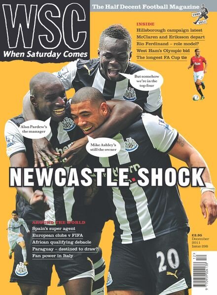 When Saturday Comes – December 2011 Cover