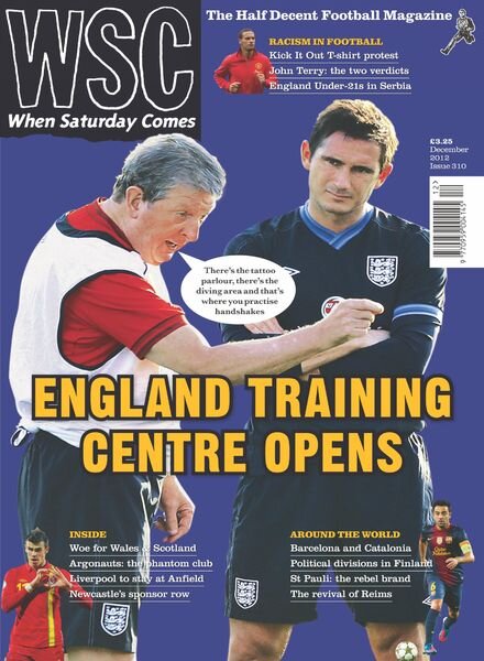 When Saturday Comes – December 2012 Cover