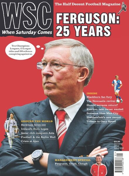 When Saturday Comes – January 2012 Cover