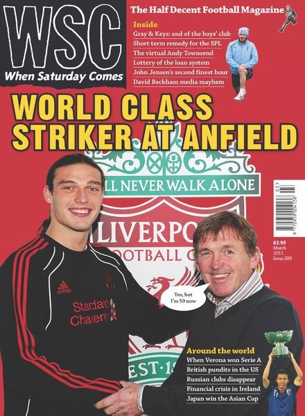 When Saturday Comes – March 2011 Cover