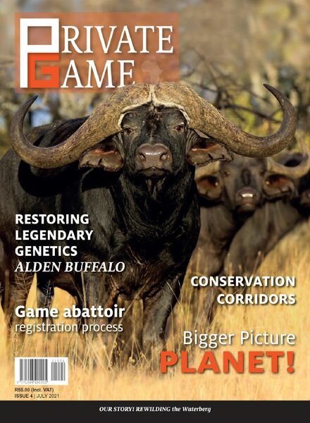Wildlife Ranching Magazine – July 2021 Cover