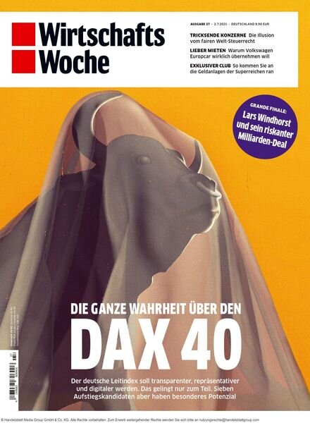Wirtschaftswoche – 02 Juli 2021 Cover