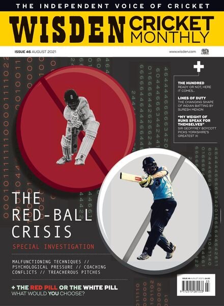Wisden Cricket Monthly – August 2021 Cover
