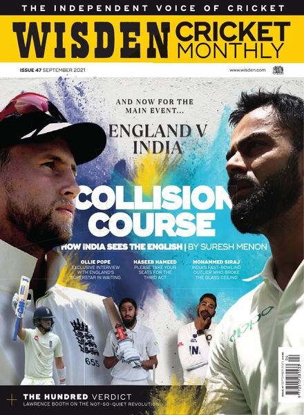 Wisden Cricket Monthly – Issue 47 – September 2021 Cover