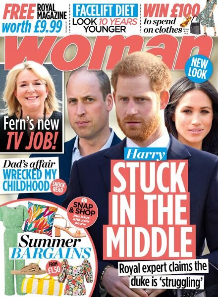 Woman UK – 19 July 2021 Cover
