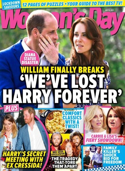 Woman’s Day Australia – July 12, 2021 Cover