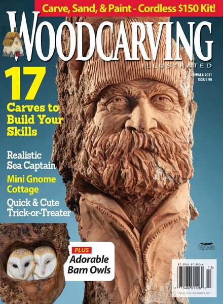 Woodcarving Illustrated – Fall 2021 Cover