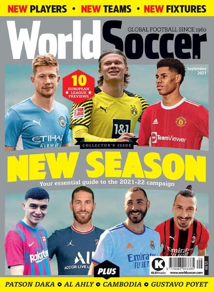 World Soccer – September 2021 Cover
