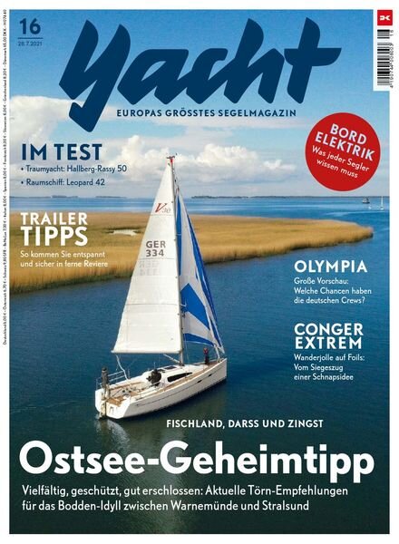 Yacht Germany – 28 Juli 2021 Cover
