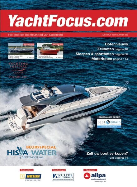 YachtFocus Magazine – 30 juli 2021 Cover