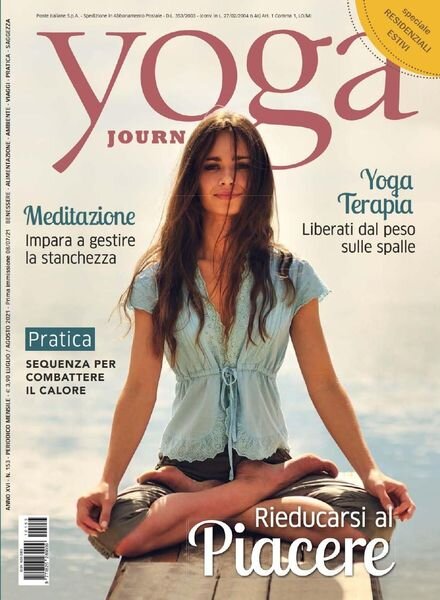 Yoga Journal Italia – Luglio-Agosto 2021 Cover