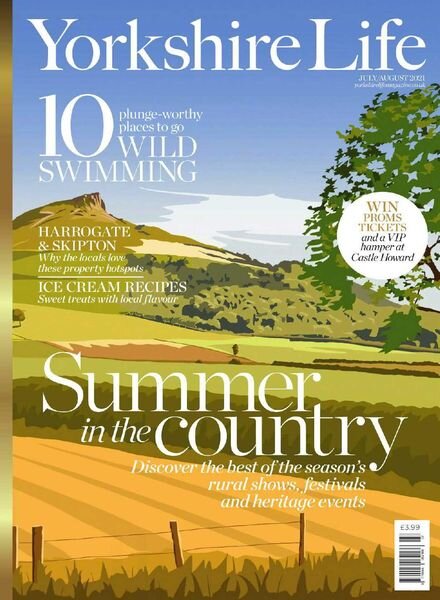 Yorkshire Life – August 2021 Cover