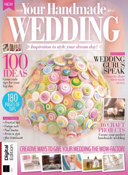Your Handmade Wedding – August 2021 Cover