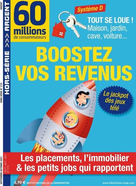 60 Millions de Consommateurs – Hors-Serie – Septembre-Octobre 2021 Cover