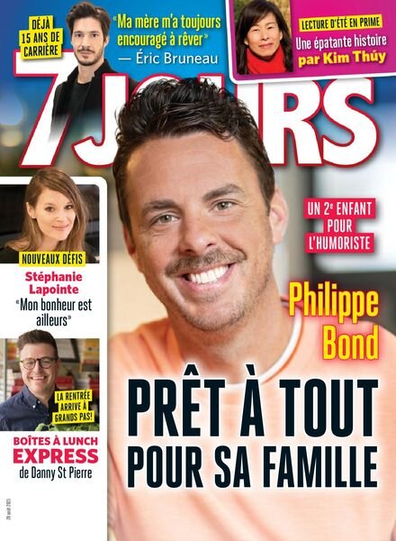 7 Jours – 20 aout 2021 Cover