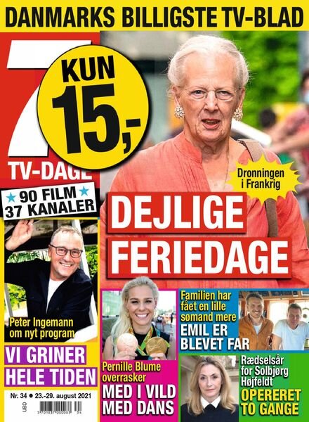 7 TV-Dage – 23 august 2021 Cover