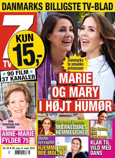 7 TV-Dage – 30 august 2021 Cover