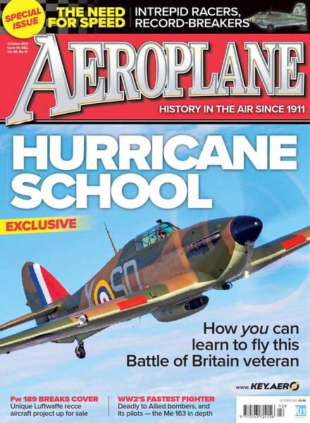 Aeroplane – Issue 582 – October 2021 Cover