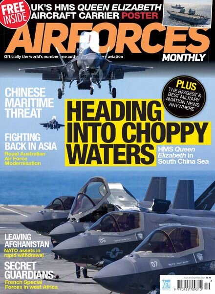 AirForces Monthly – Issue 402 – September 2021 Cover