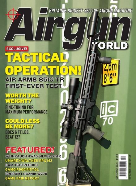 Airgun World – September 2021 Cover
