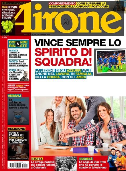 Airone – Settembre 2021 Cover