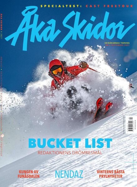 aka Skidor – augusti 2021 Cover