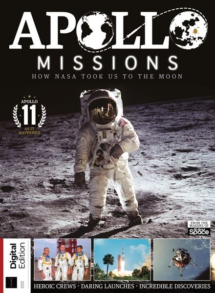 All About Space Apollo Missions – September 2021 Cover