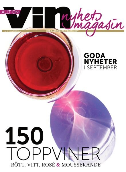 Allt om vin – 27 augusti 2021 Cover
