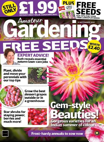 Amateur Gardening – 11 September 2021 Cover