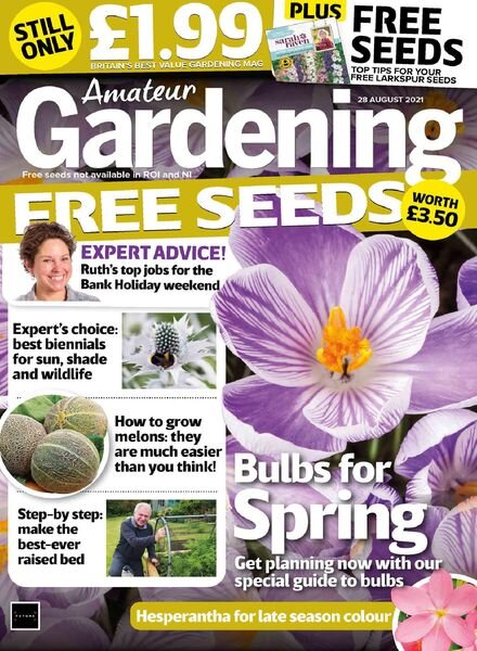 Amateur Gardening – 28 August 2021 Cover
