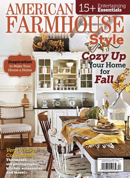 American Farmhouse Style – October-November 2021 Cover