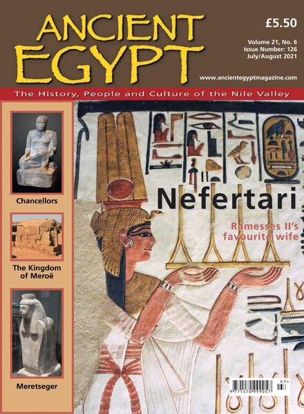 Ancient Egypt – July-August 2021 Cover