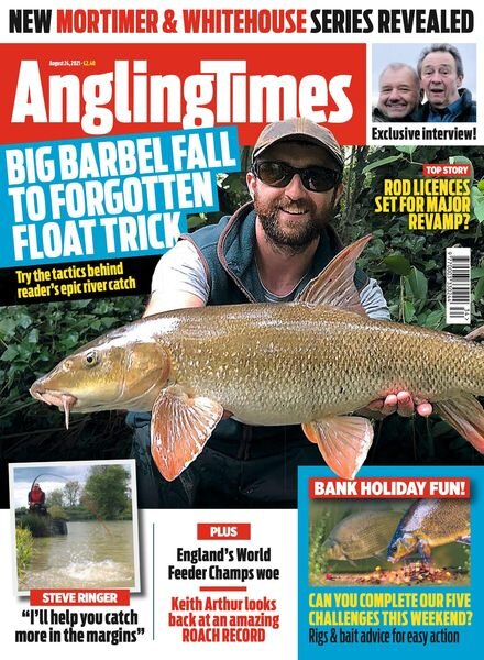 Angling Times – 24 August 2021 Cover