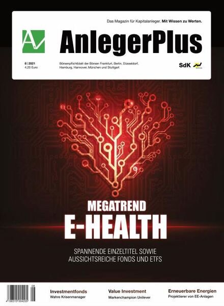 AnlegerPlus – September 2021 Cover