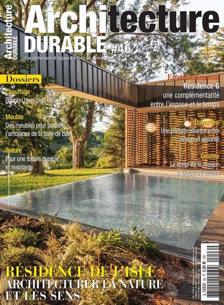 Architecture Durable – Aout-Septembre 2021 Cover