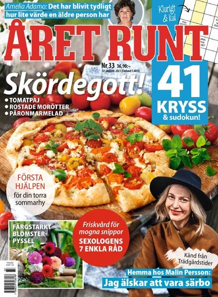 aret Runt – 12 augusti 2021 Cover