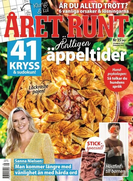 aret Runt – 26 augusti 2021 Cover