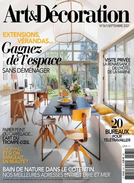 Art & Decoration – septembre 2021 Cover