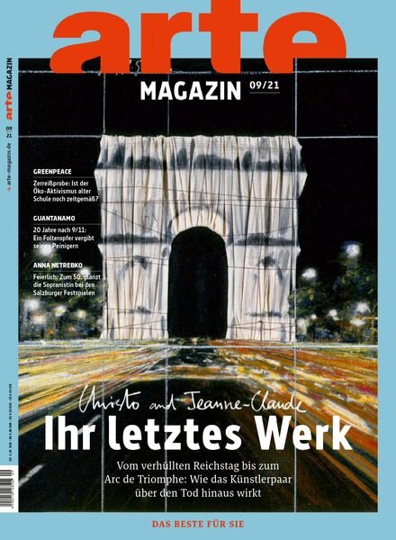 ARTE Magazin – September 2021 Cover