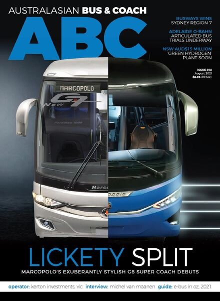 Australasian Bus & Coach – August 2021 Cover