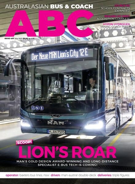 Australasian Bus & Coach – July 2021 Cover