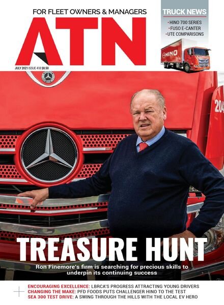 Australasian Transport News ATN – September 2021 Cover
