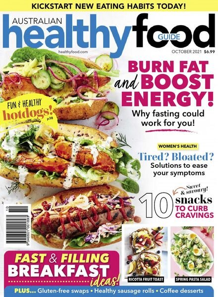 Australian Healthy Food Guide – October 2021 Cover