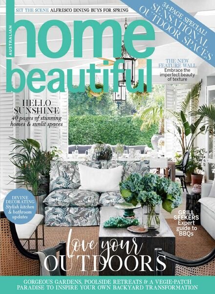 Australian Home Beautiful – October 2021 Cover